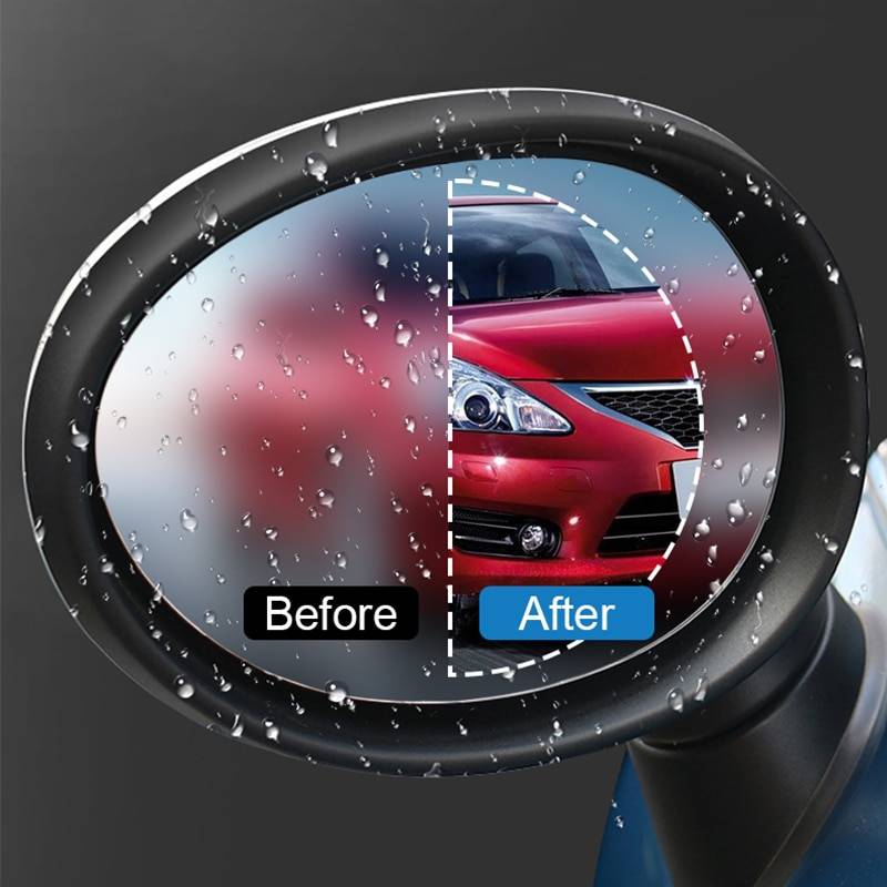 Anti-Fog Car Mirror Films Car Extras & Accessories Exterior Accessories cb5feb1b7314637725a2e7: 100x150mm oval|95mm round