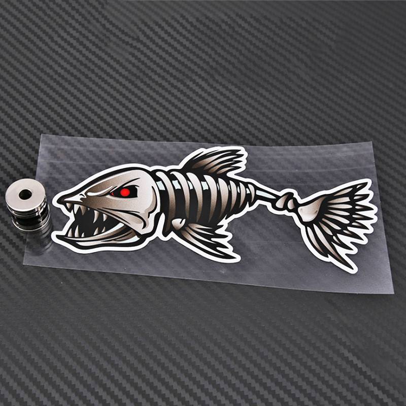 3D Fish Skeleton Car Stickers Car Extras & Accessories Stickers 6f6cb72d544962fa333e2e: 15 cm x 6 cm|25 cm x 13 cm