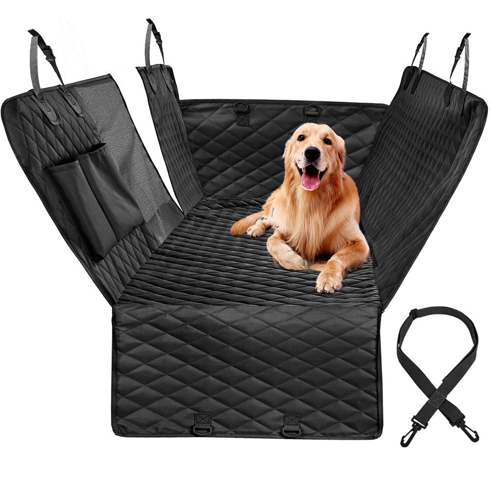 Large Dog Car Seat Cover Car Extras & Accessories Seat Covers cb5feb1b7314637725a2e7: Black|Front Seat Cover|Grey