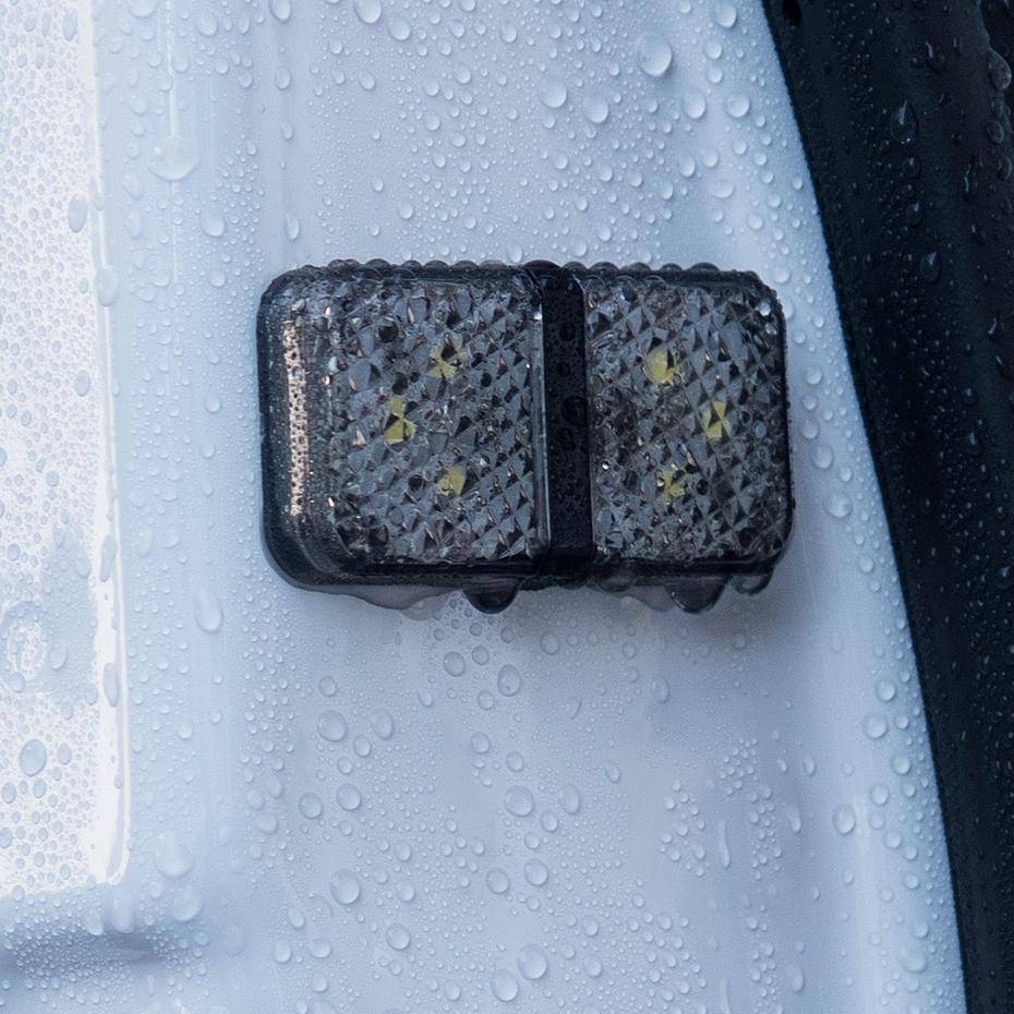LEDs Openning Door Warning Light Car Extras & Accessories Car Lights cb5feb1b7314637725a2e7: Black|White