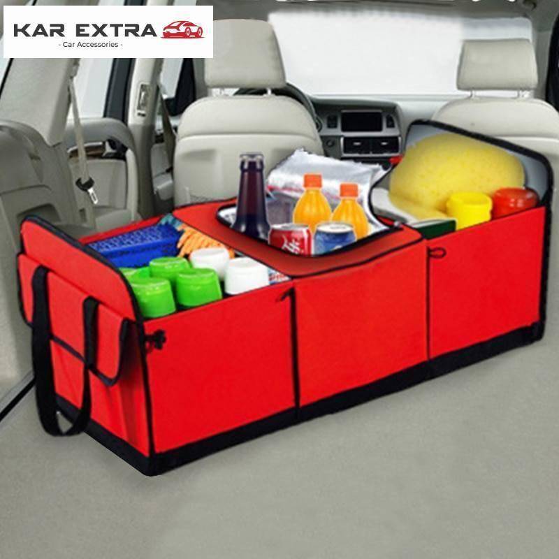 Universal Car Storage Organizer Trunk Collapsible Toys Food Storage Truck  Cargo Container Bags Box Black Car Stowing Tidying New - Kar Extra