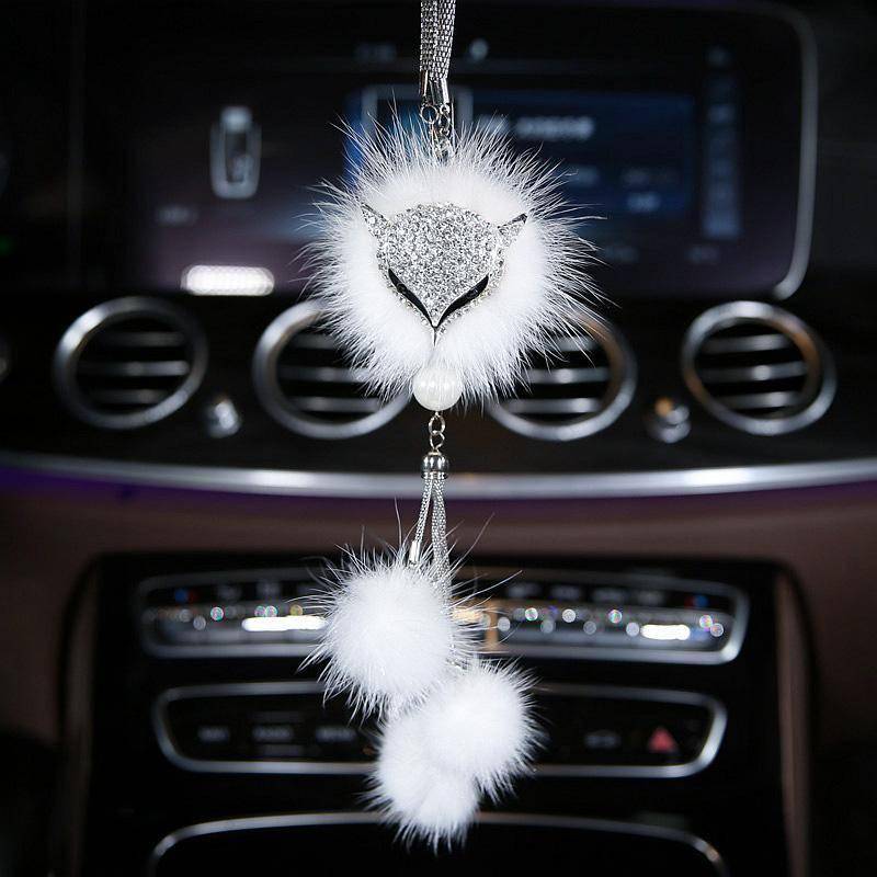 Diamond Crystal Car Pendant Decoration CAR BLING EXTRA ACCESSORIES Mirror Hangers 6ee592b94717cd7ccdf72f: style 01|style 02